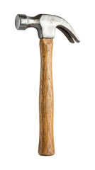 Classic Hammer Tool with Wooden Handle for Construction and DIY Projects