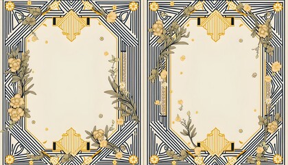 A Modern Art Deco Fusion of Organic Curves and Vertical Symmetry