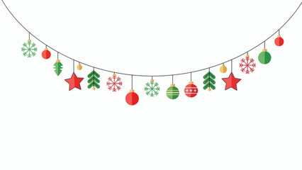 Minimalist New Year themed illustration celebrating the arrival of the upcoming year with festive elements