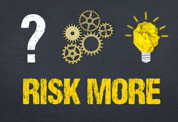 Obraz premium Risk more 