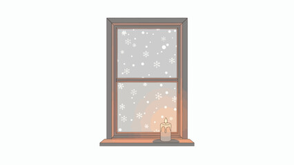 Obraz premium Minimalist New Year themed illustration celebrating the arrival of the upcoming year with festive elements