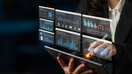 Financial dashboard improves data analytics reporting, performance tracking, and strategic decision making Parse