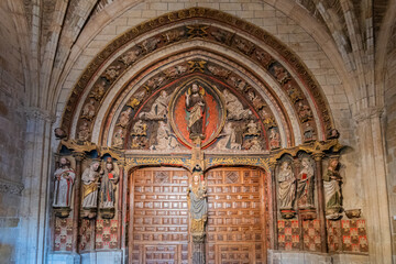 Cityscape of Leon (Castilla y Leon, Spain)