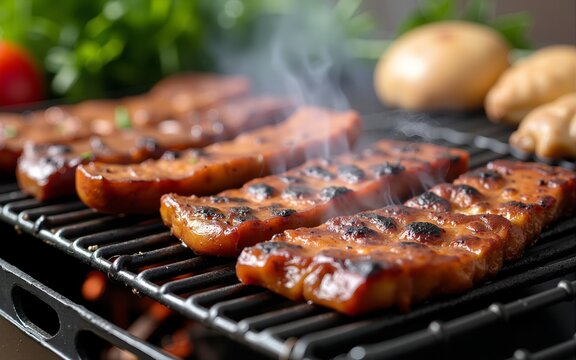 A delicious and juicy barbecue is a perfect way to enjoy a summer evening with friends and family. High quality