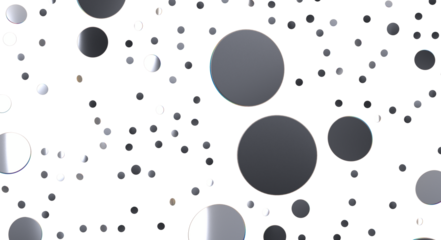 Confetti, paper triangle on the floor, fancy, colorful, celebration party - Silver Holographic PNG