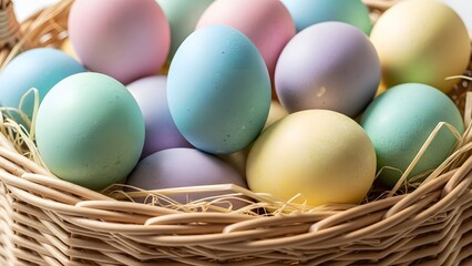 People walking along a sunny coastal street with palm trees and a vintage tram