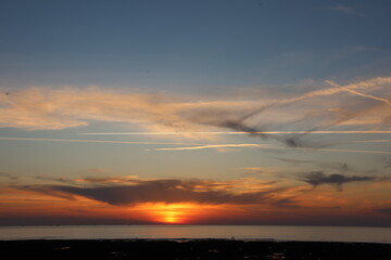 coucher de soleil en Loire-Atlantique