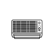 Air Conditioner and Heater Home Appliance Vector