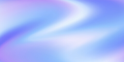 Blurred abstract background. Mesh gradient. Standard banner size. Background for poster, brochure, booklet. Colorful, blue, purple gradient. Unicorn colors