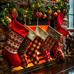 christmas tree and gifts