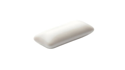 White paint roller brush against black background