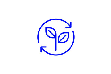 Isolated   solar energy illustration in line style design. Vector illustration.