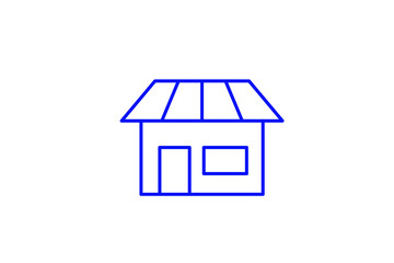 Isolated    store illustration in line style design. Vector illustration.