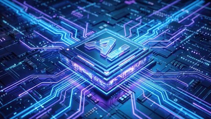 Ai chip technology future digital circuit board processor computing innovation network system data