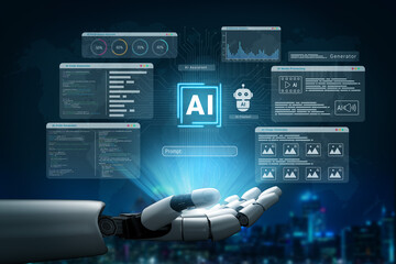 AI integrating media, code, and image generation tools into a unified dashboard for creative...