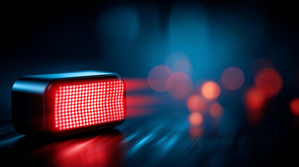 Cybersecurity DDoS attack alert notification display, distributed denial of service warning, network protection system, threat detection, emergency security response, digital infra