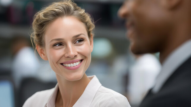 Faceless admin team talking and having fun in server hub, energy consumption monitoring, defocused background, sensor functionality checking, routine disk maintenance, positive wor