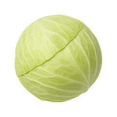 Fototapeta premium Whole Green Cabbage Bap Cai PNG Transparent 