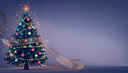 Decorating a magical christmas tree in a cozy living room exquisite holiday ornaments and sparkling lights winter wonderland vibe warm and inviting atmosphere for festive celebrations