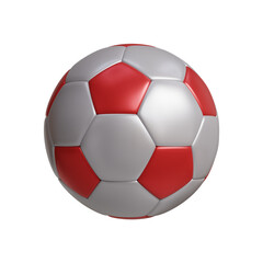 Multicolor Soccer Ball Illustration for Sports Graphics.