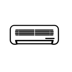 Air Conditioner and Heater Home Appliance Vector