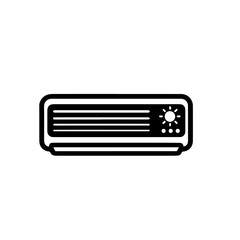 Air Conditioner and Heater Vector Illustration