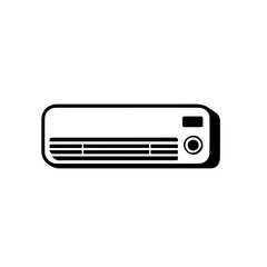 Air Conditioner and Heater Home Appliance Vector
