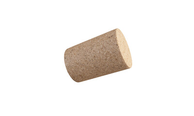 Close-Up of Diagonal Cork Bottle Stopper