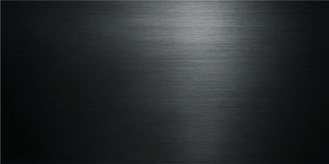 Dark brushed metal texture background with stainless steel pattern and space for text