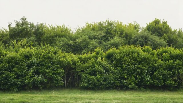 Video A cow grazing in a field adjacent to a forest