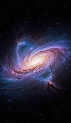 Ai image deep space nebula