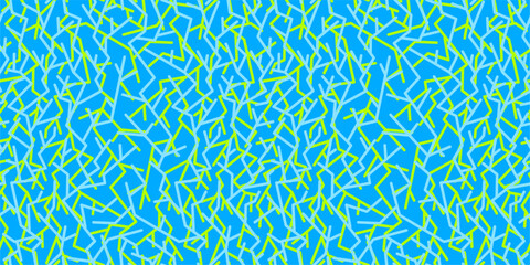 Abstract Lightnings Seamless Background Pattern Vector Art Template