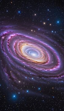 Ai image deep space nebula
