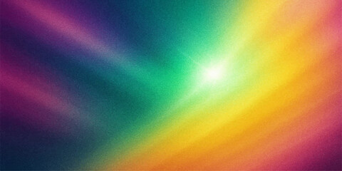 Obraz premium Abstract colourful rainbow light wave pattern gradient texture design