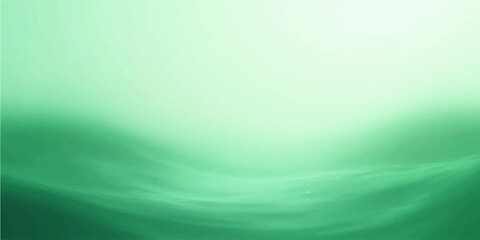 Abstract green background with soft waves of colour and light illustrating a blurred motion design pattern as a bright backdrop concept