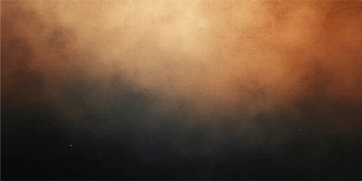 Dark grunge vintage background texture design pattern with aged paper smoke and night fog clouds