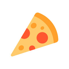 pizza slice vector. pizza icon
