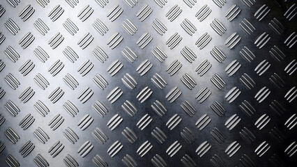 Sleek metal diamond plate texture for industrial design strong and durable surface for modern applications