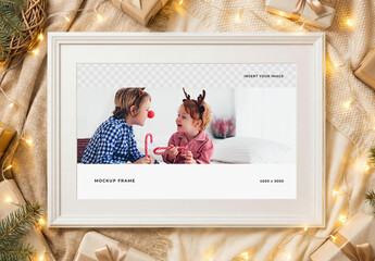 Festive Themed Frame Mockup