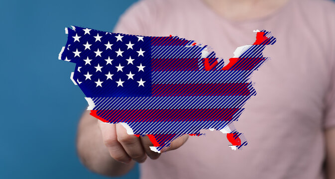 Patriotic digital art. Perfect for Independence Day, election, or national pride projects.