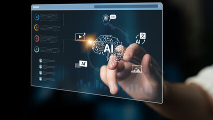 A generative AI dashboard for creating diverse multimedia content. The platform's digital brain can generate images, video, speech, and text, as well as perform language translation. Fermion
