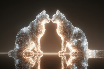 Digital Twin Cat with AI Simulation