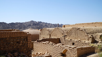 Kharanaq Village (Kharanagh Ardakan Castle) of Yazd, Iran