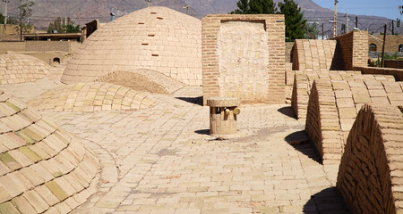 Kharanaq Village (Kharanagh Ardakan Castle) of Yazd, Iran