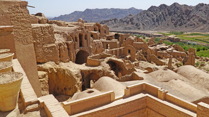 Kharanaq Village (Kharanagh Ardakan Castle) of Yazd, Iran