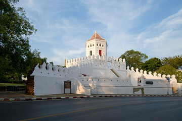 Phra Sumen Fortress, on the banks of the Chao Phraya River, Bangkok, Thailand