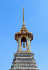 Wat Phra Kaew, on the banks of the Chao Phraya River, Bangkok, Thailand