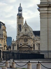 Elements of Parisian house architecture. Elements of houses.