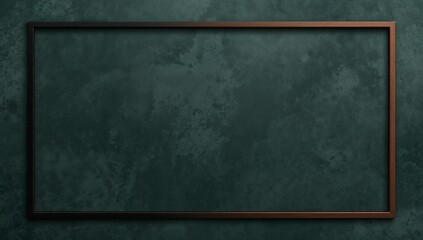Elegant Dark Frame on Textured Moody Background for Art Display