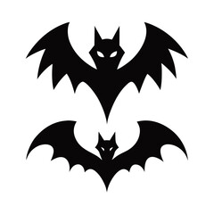 bat and umbrella vector